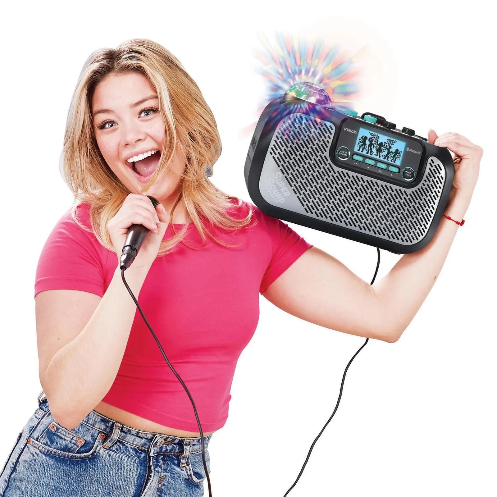 Vtech Supersound Karaoke — kodune lõbu plastist disainiga – lisavaade