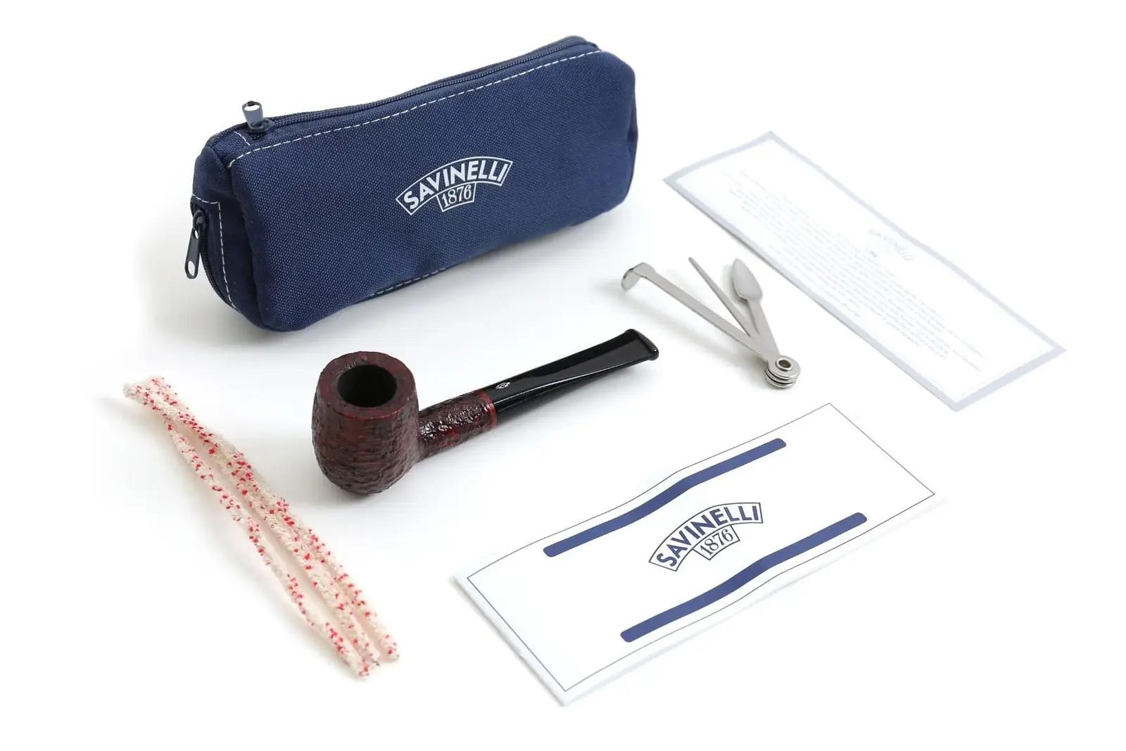 Savinelli briar-puit starter-set – rustikaalne kingiidee – kasutusnäide