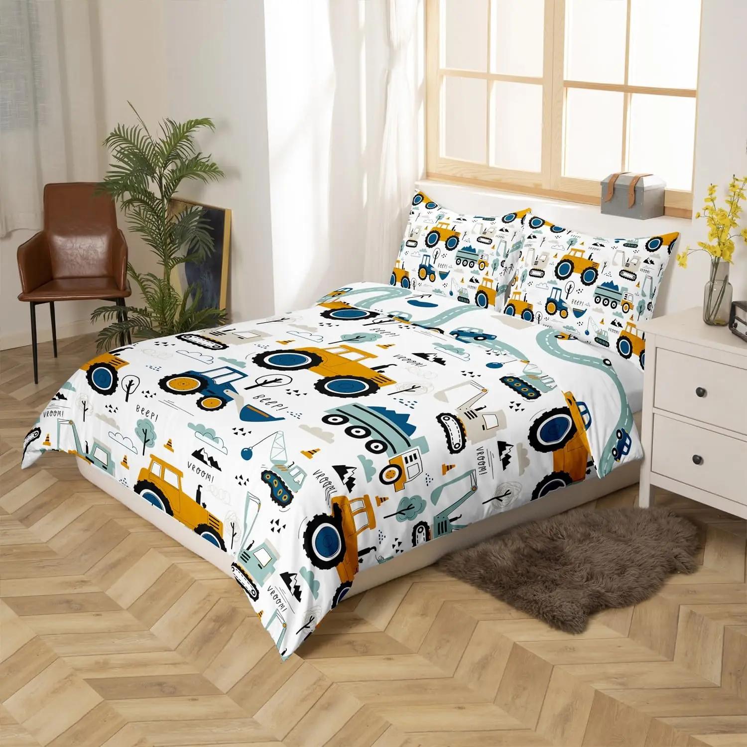 Homewish laste voodipesu mikrofiber – auto‑muster, 200×200 – pakend ja tarvikud