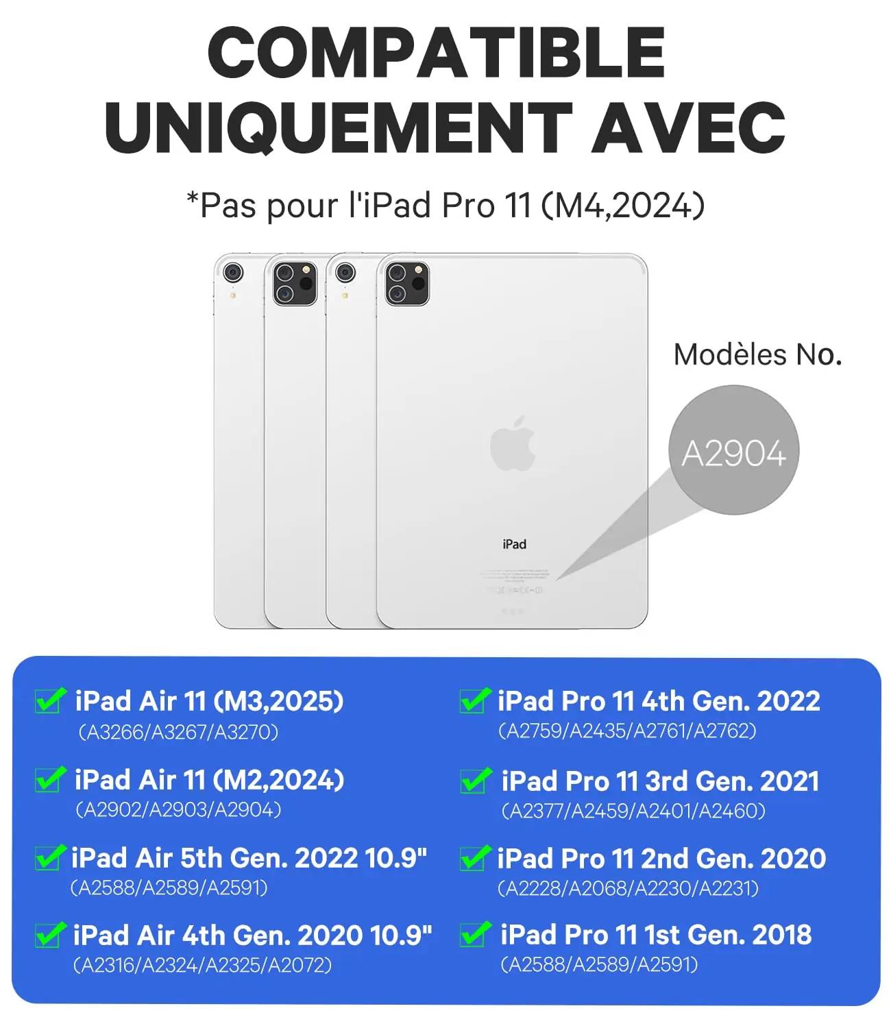 Earto Keyboard for iPad Pro 11 3rd Generation arvutid ja tarvikud