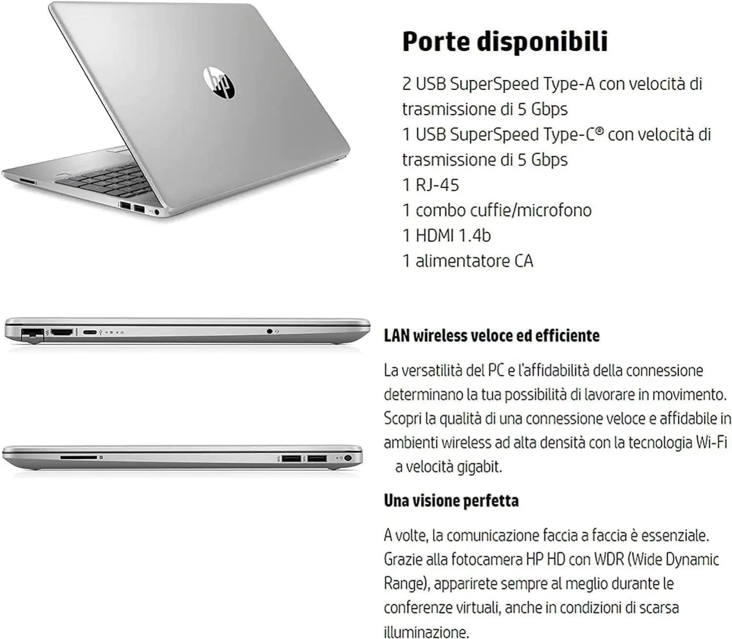 HP sülearvuti – kerge ärikasutus, 15,6″ FHD ekraan – pilt 6