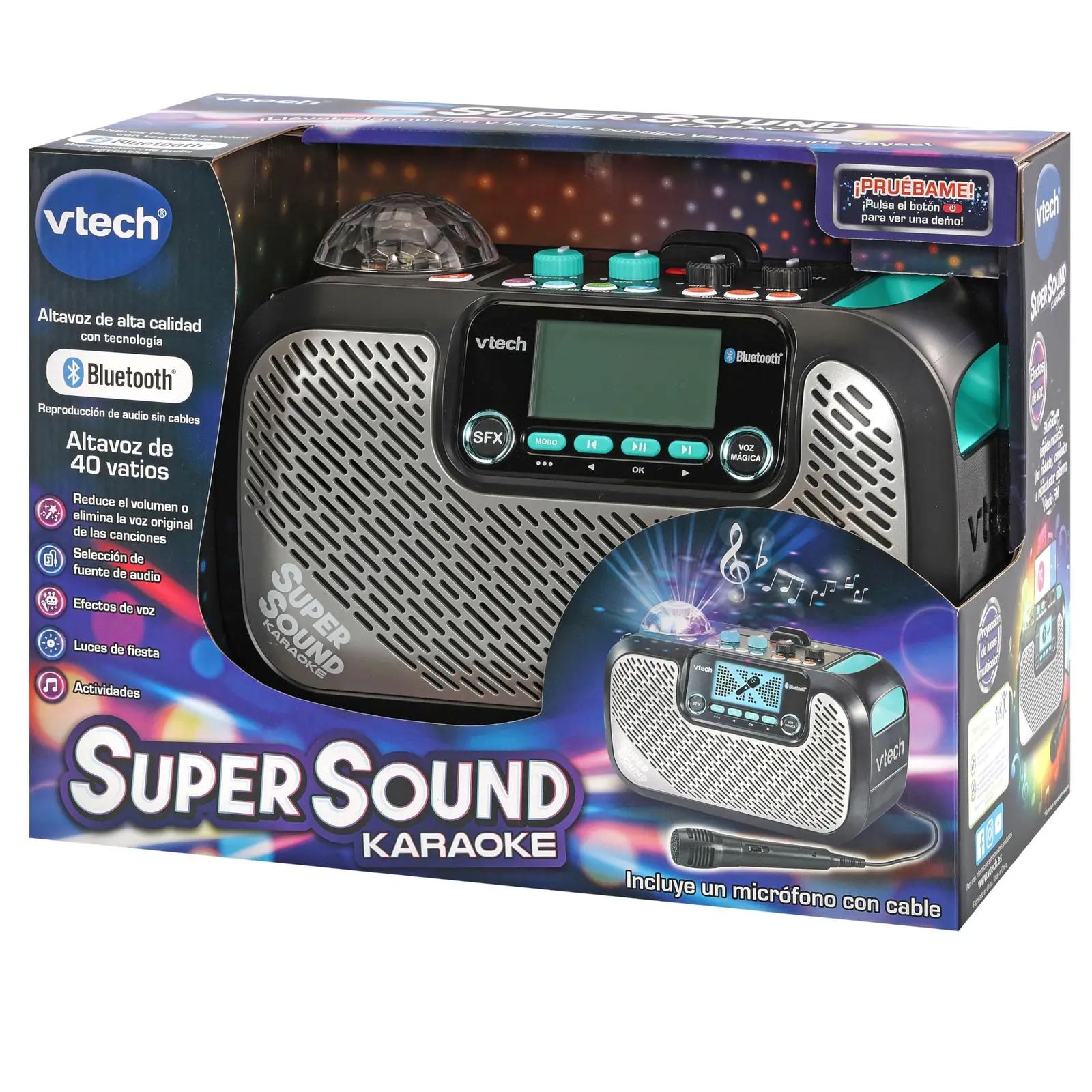 Vtech Supersound Karaoke — kodune lõbu plastist disainiga – kasutusnäide