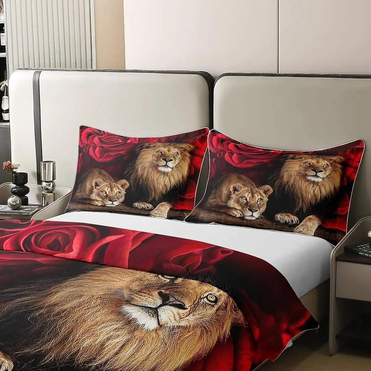 Homewish puuvillane voodipesu 140×200 cm — looduslik ja pehme – kasutusnäide