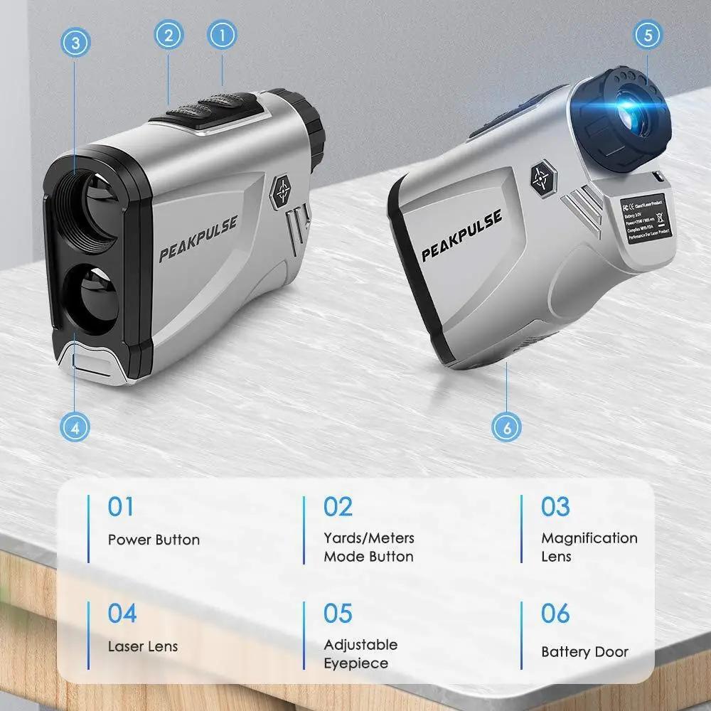 PEAKPULSE golfivaatleja LC600AG – täpne kuni 600 jardi – pilt 6