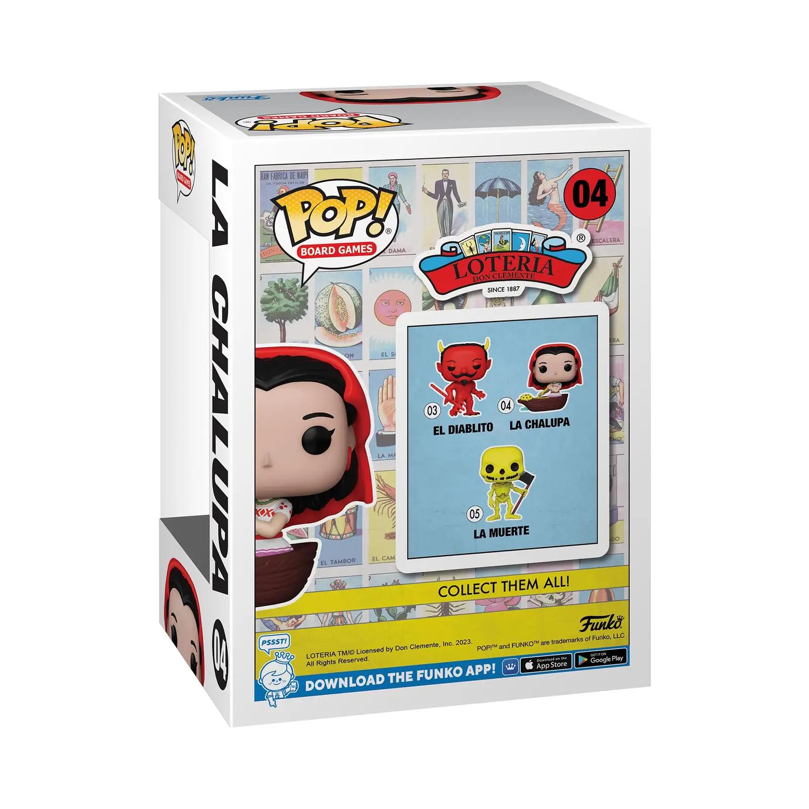 Funko vinüülfiguur – Loteria La Chalupa, kollektsiooniseks – pakend ja tarvikud