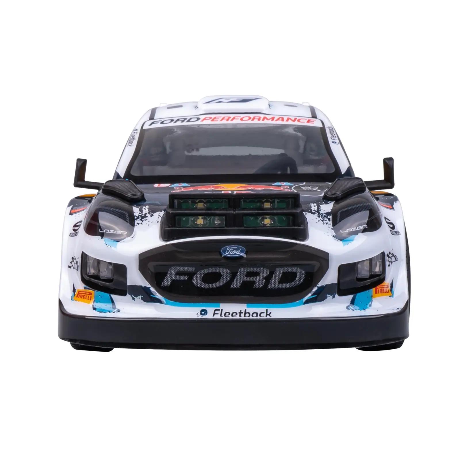 Nikko näidismudel: M-Sport Ford Puma Hybrid Rally1 LED-auto – lisavaade