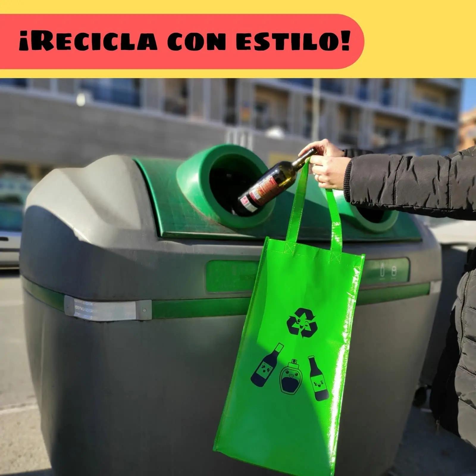 Recytip kollane taaskasutuskott kööki – vastupidav 3tk – pilt 7