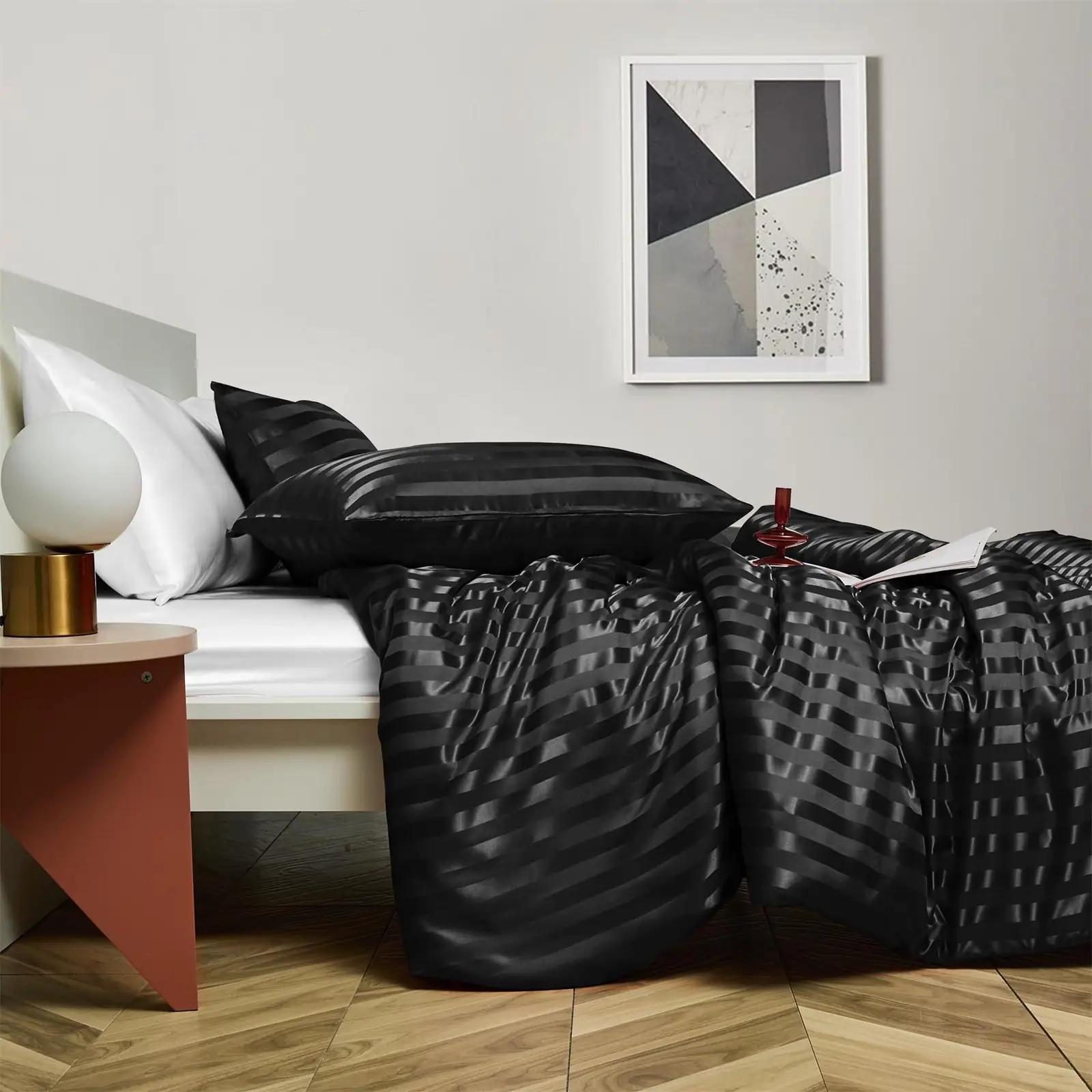 YASMENG siidine satiinvoodipesu 200×200 cm – luksuslik ja pehme – pakend ja tarvikud