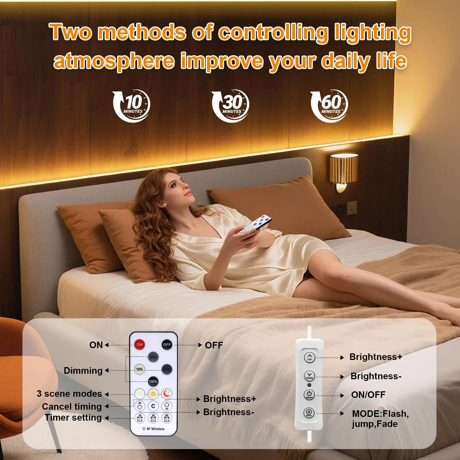 LUXONIC soe LED-riba 10 m – painduv ja dimmitav valgustus – kasutusnäide