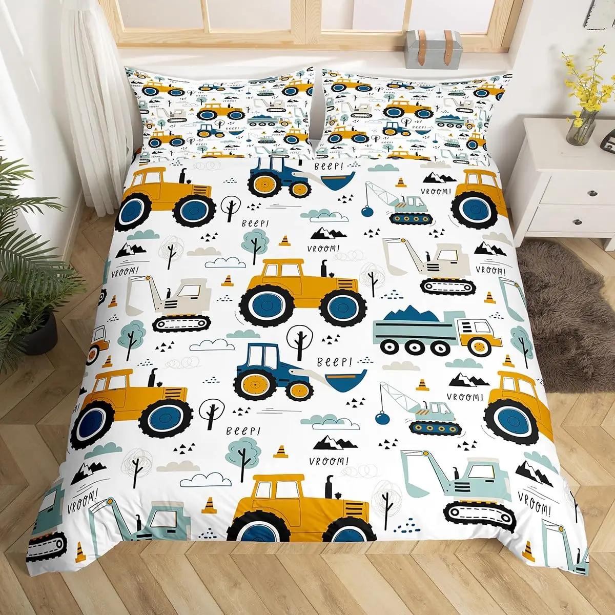 Homewish laste voodipesu mikrofiber – auto‑muster, 200×200