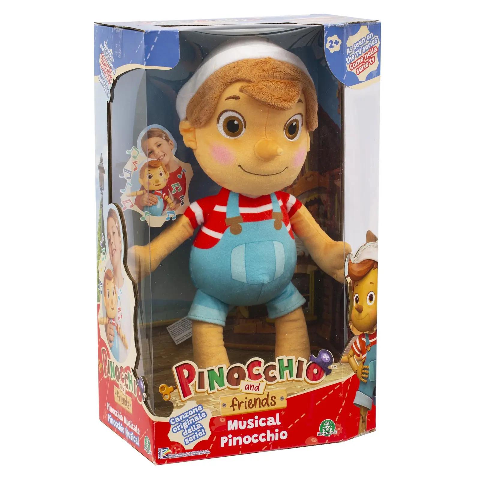 Giochi Preziosi pehme Pinocchio 36 cm muusikamänguasi – pilt 7