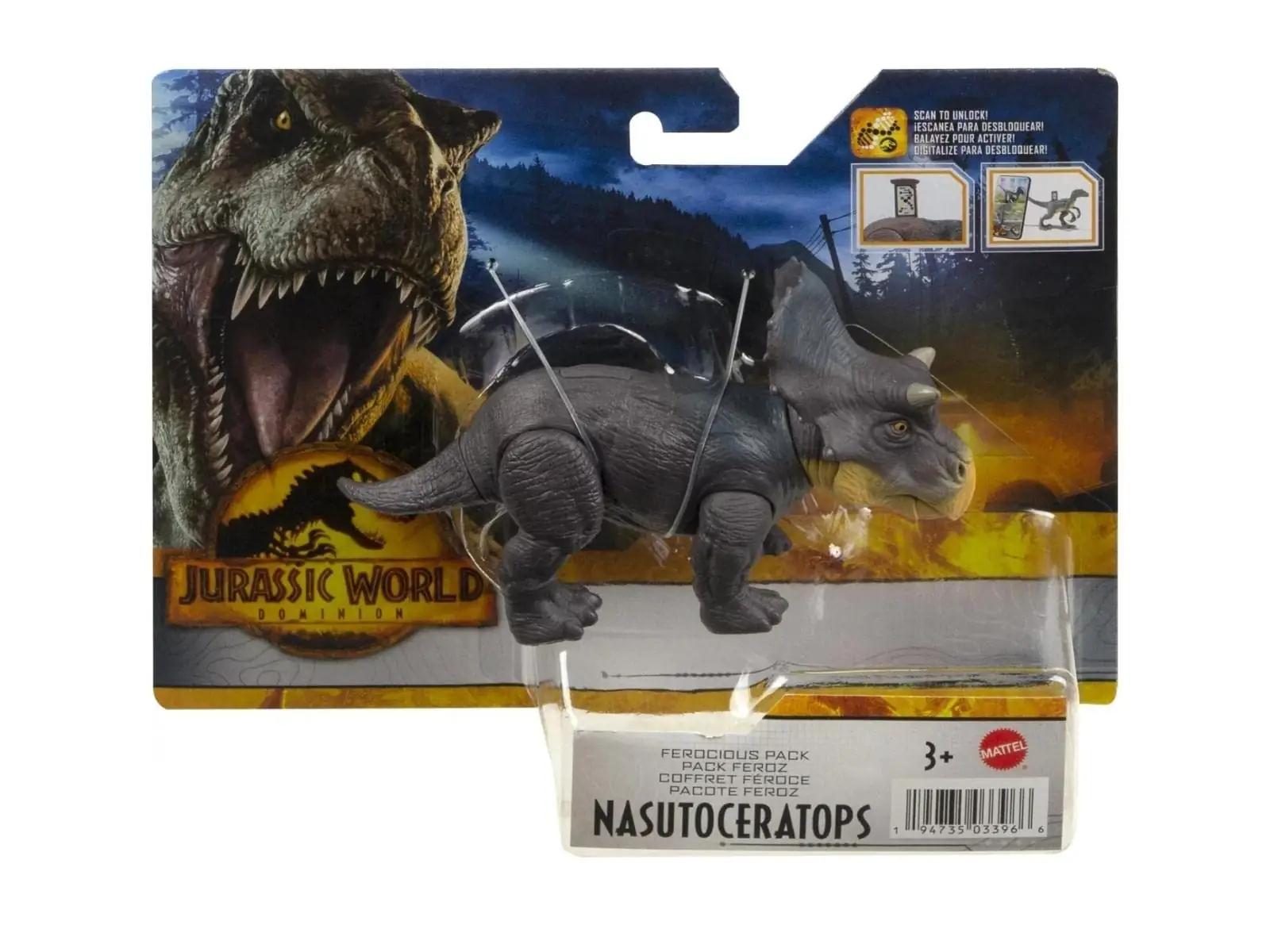 Giochi Preziosi väike Nasutoceratops – käe- ja mängunukk plastist – lisavaade