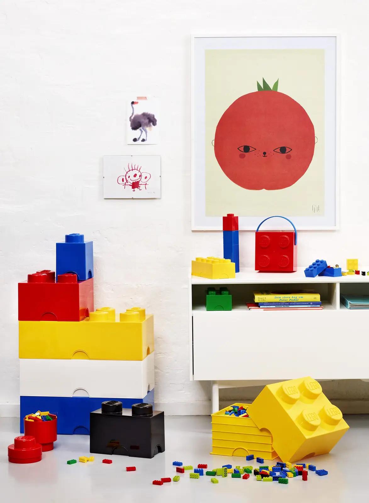 LEGO hoiukarp plastikust dekoratiivne Blue – praktiline kingiidee – pilt 7