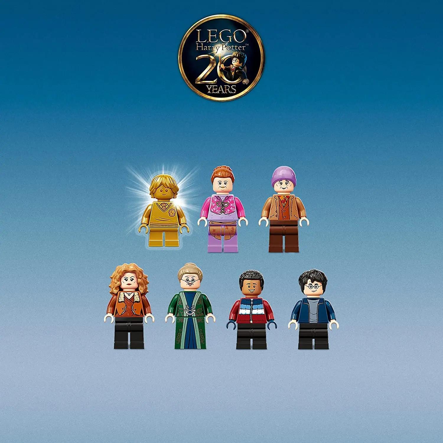 LEGO Harry Potter puidust mängukomplekt Hogsmeade’i küla – kasutusnäide