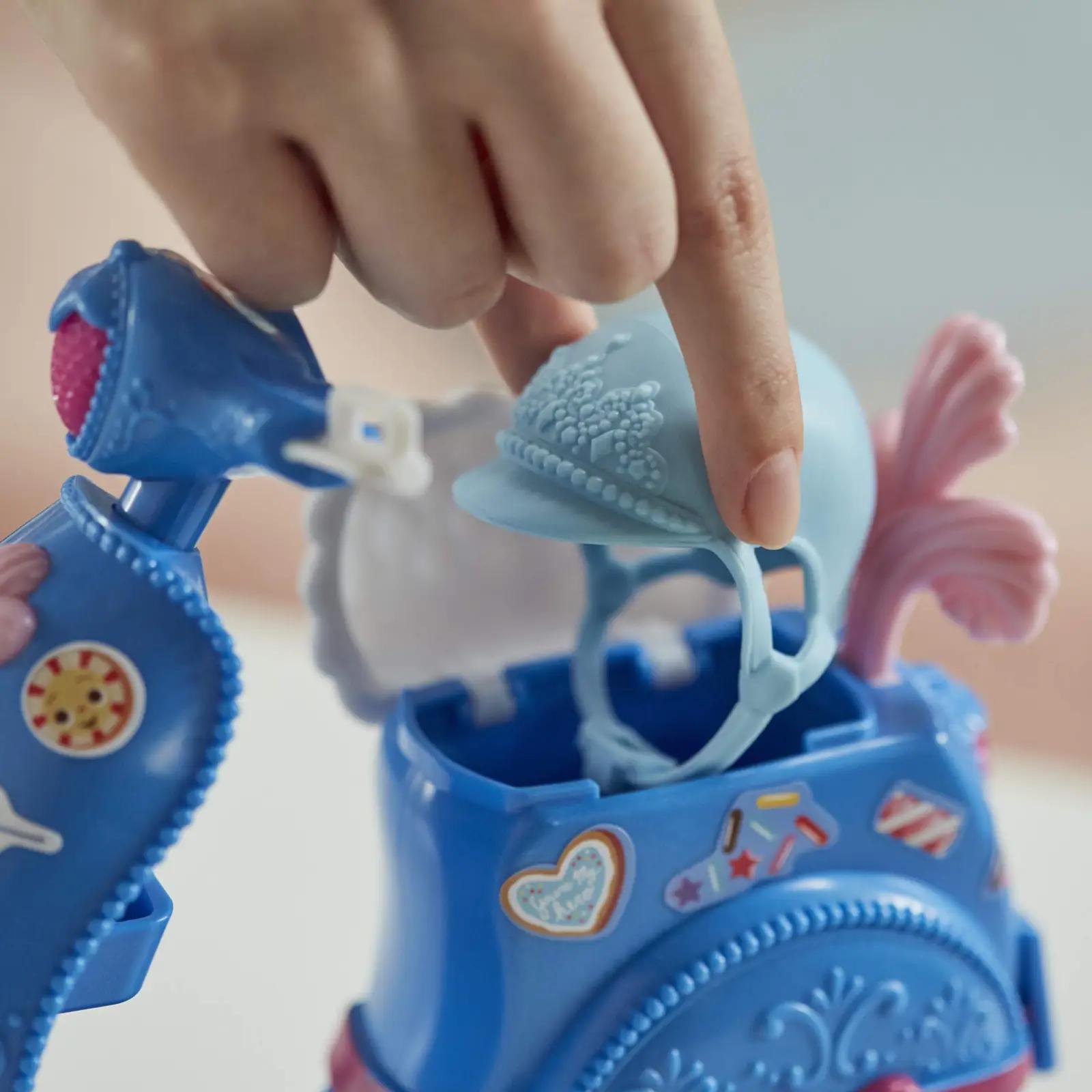 Disney Princess stiilne nukukomplekt rolleriga – kasutusnäide