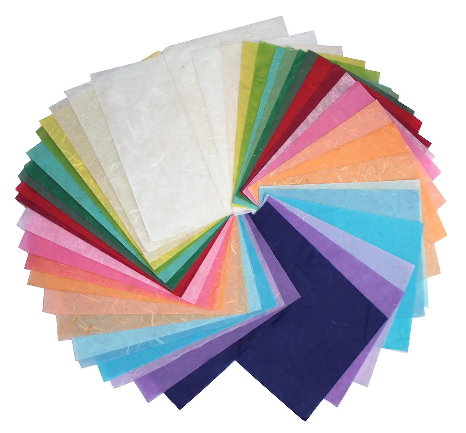 MulberryPaperStock looduslik mulberi origamipaber 9×12″ komplekt – pilt 6