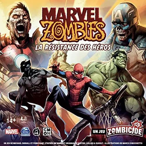 Asmodee lauamäng Marvel Zombies – koostööpõhine seiklus – detailne vaade