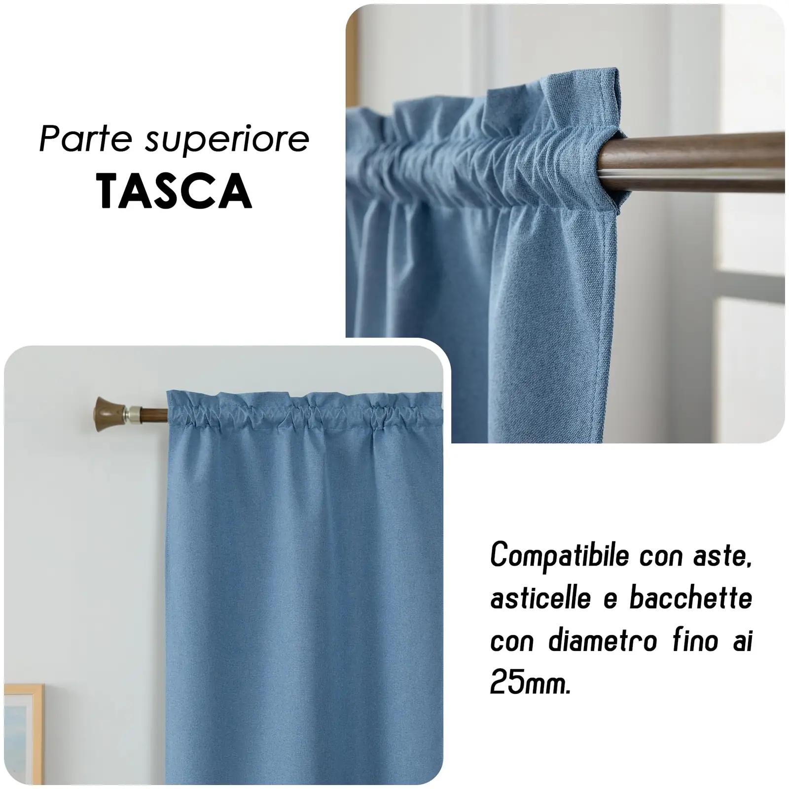 GIRASOLE HOME kardinad – detailne lähivaade