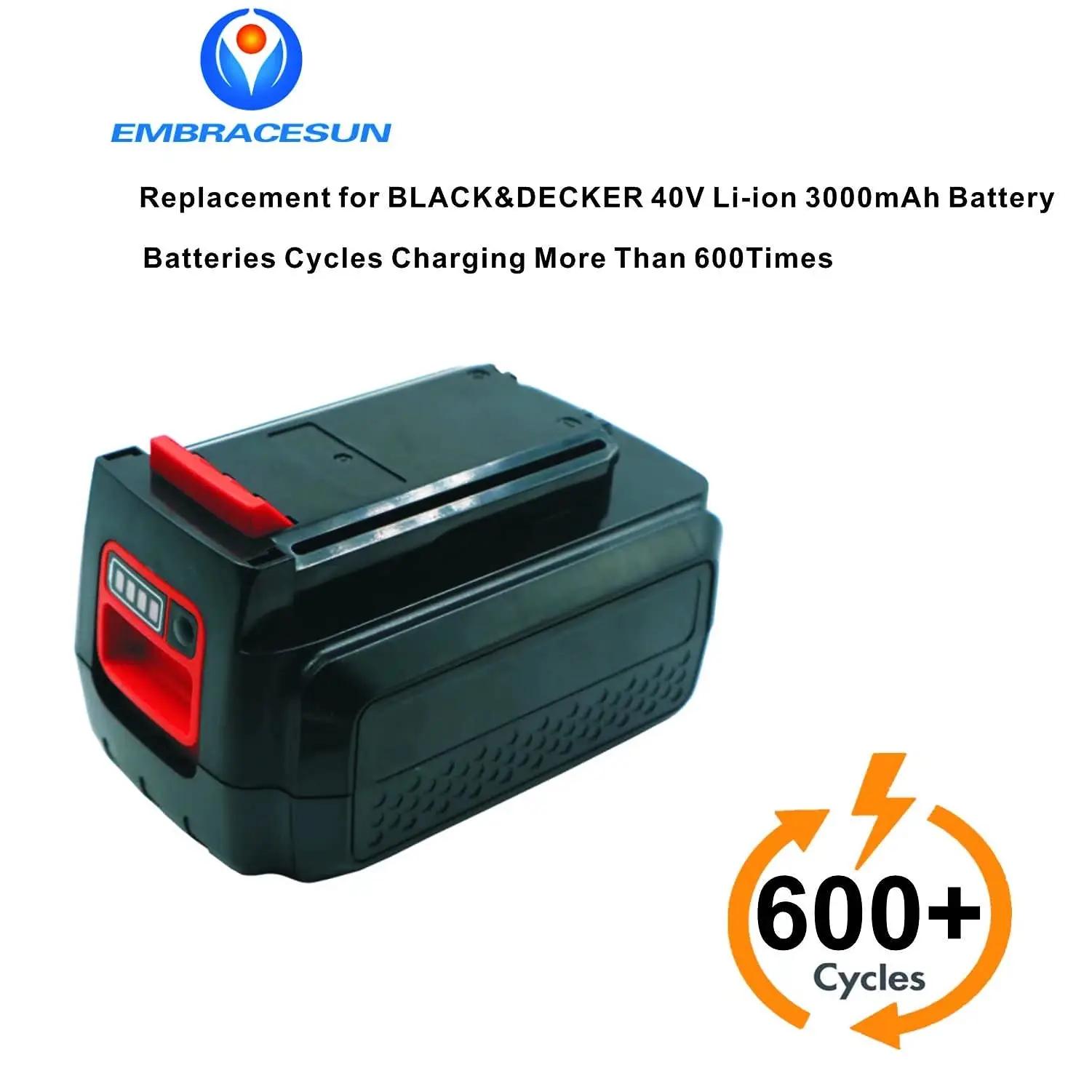 EMBRACESUN 40V aku – vastupidav 3000 mAh tööriistaku – lisavaade