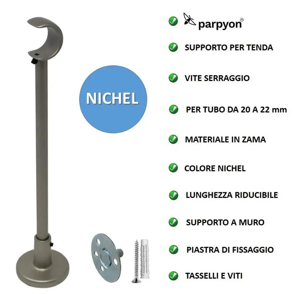 parpyon tugevad metallist kardinakinnitused 20–22 mm – pakend ja tarvikud