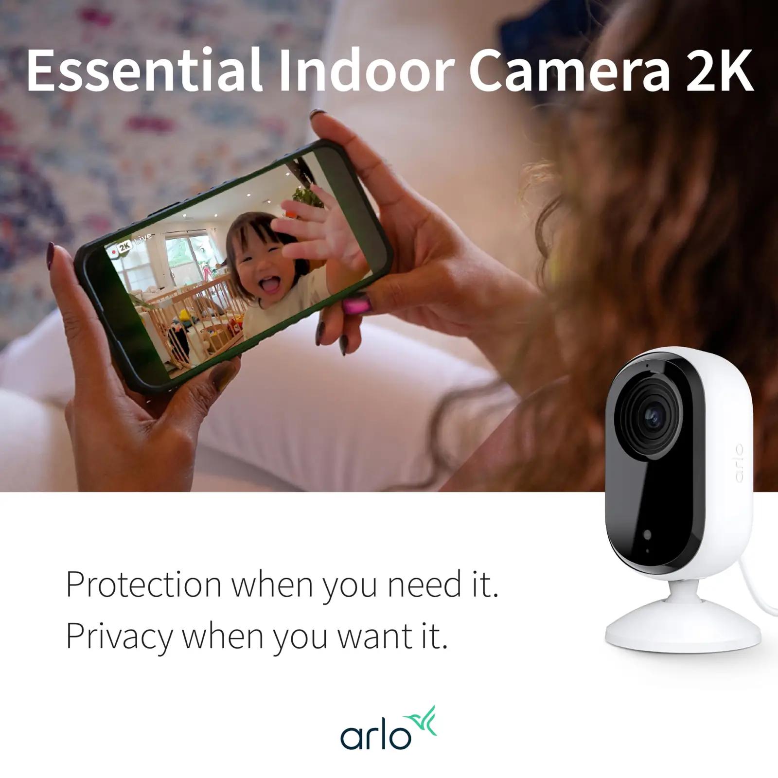 Arlo sise-kaamera 2K — turvaline kodujärelevalve ja beebimonitor – pilt 7