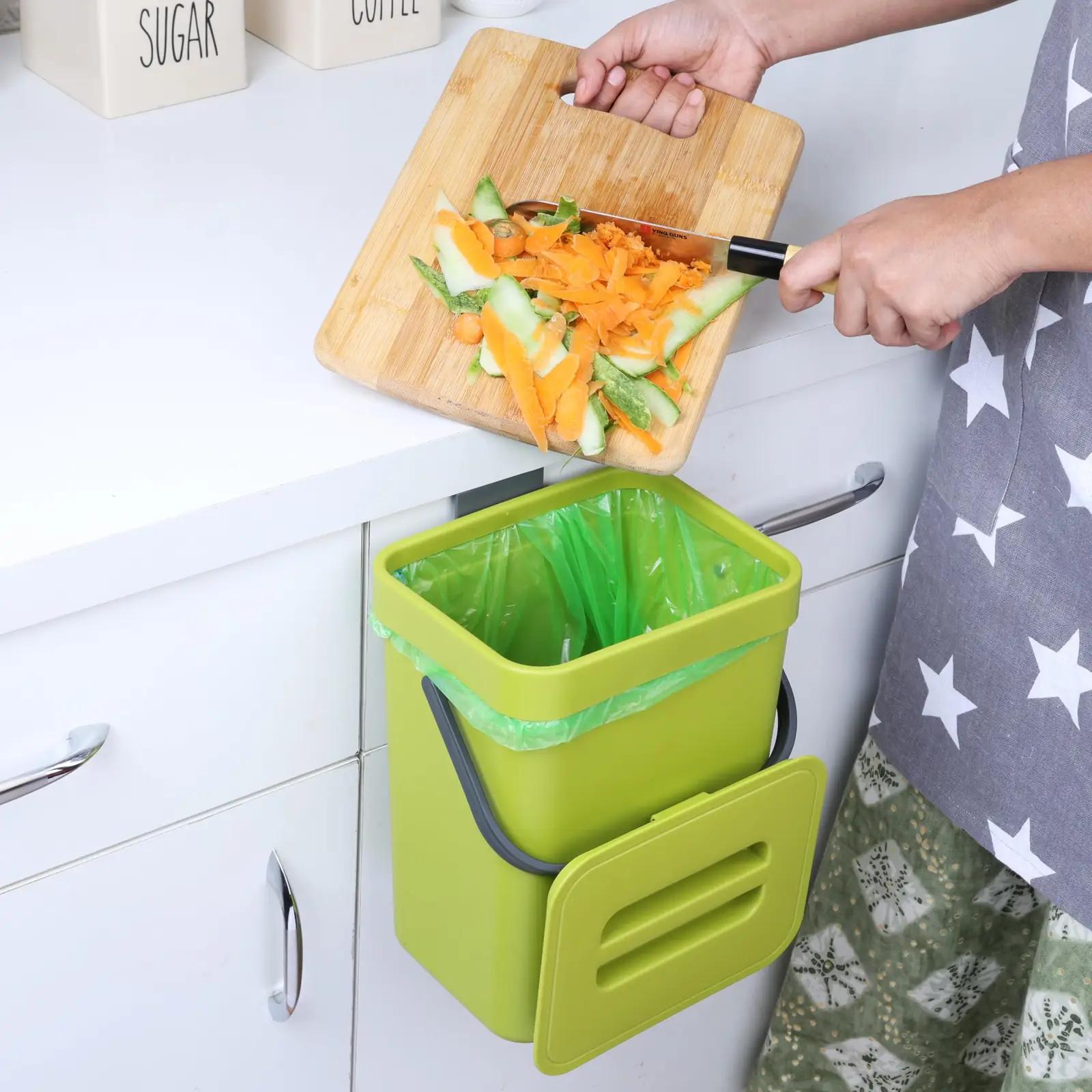 BELLE VOUS kompsteimer komplekt kööki — vastupidav plastik – lisavaade