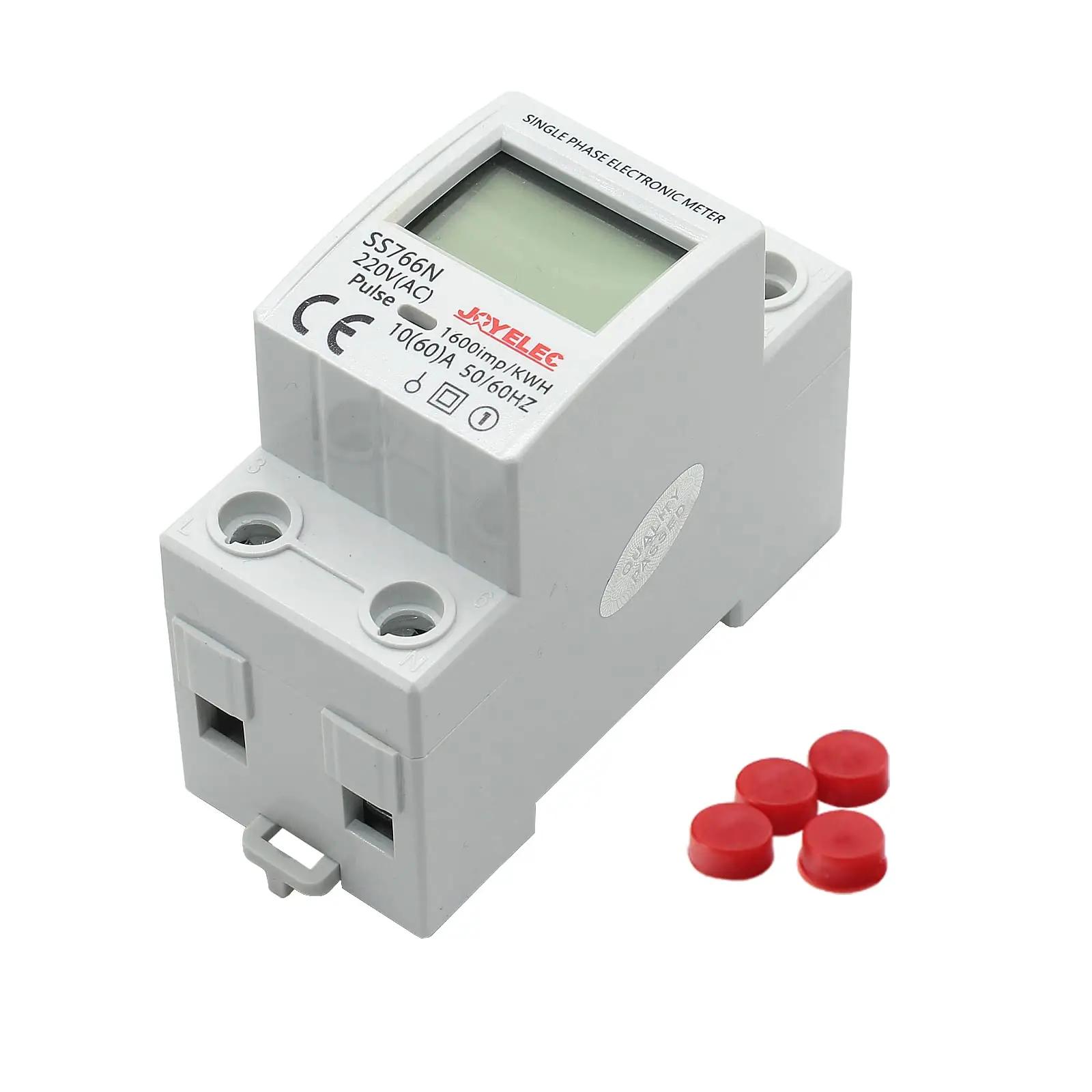 JOYELEC DIN-rööpa kilpmeeter kWh näidik — täpne energiakulu – pilt 6