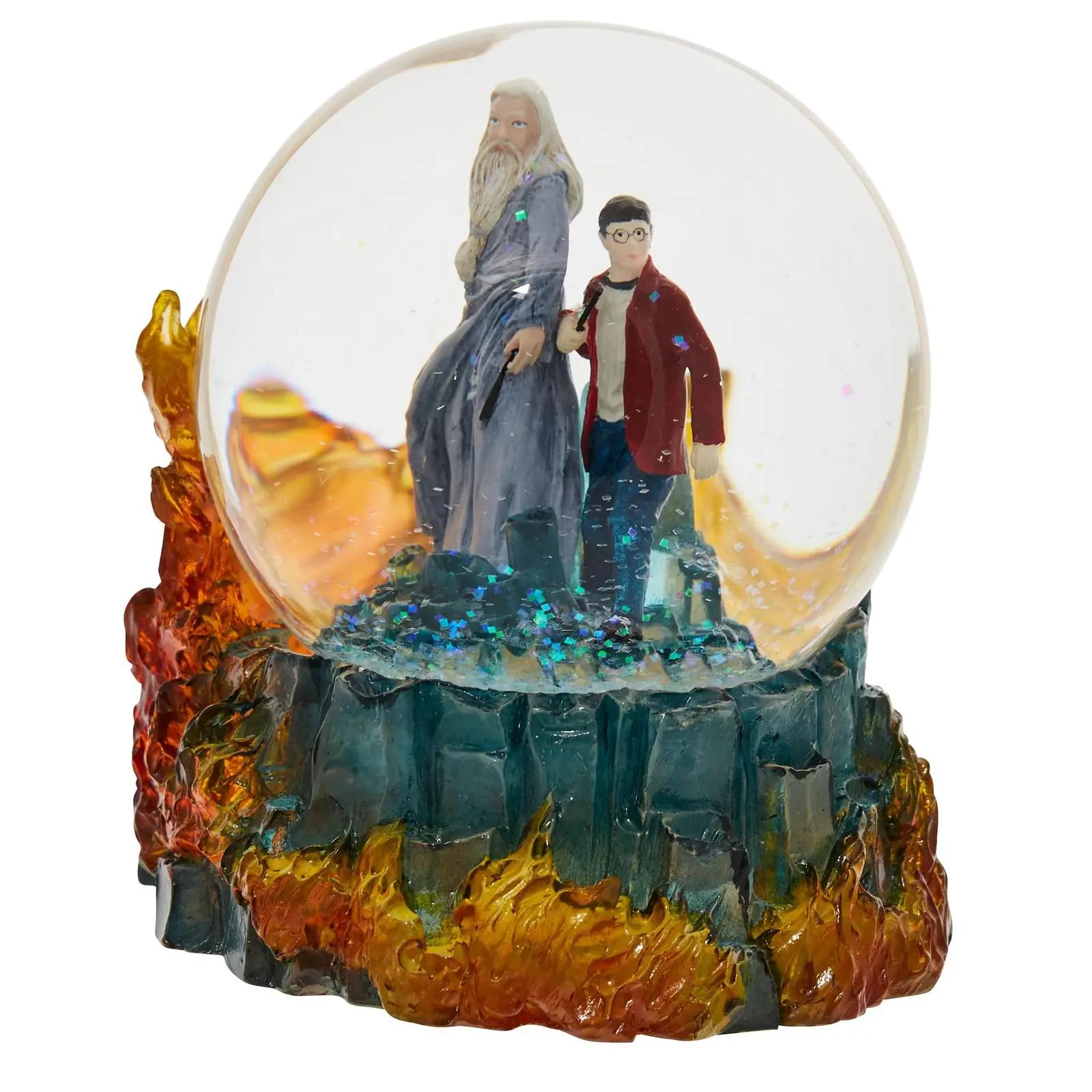 Enesco dekoratiivne lumepall – Harry Dumbledore kujuga kingitus – pakend ja tarvikud
