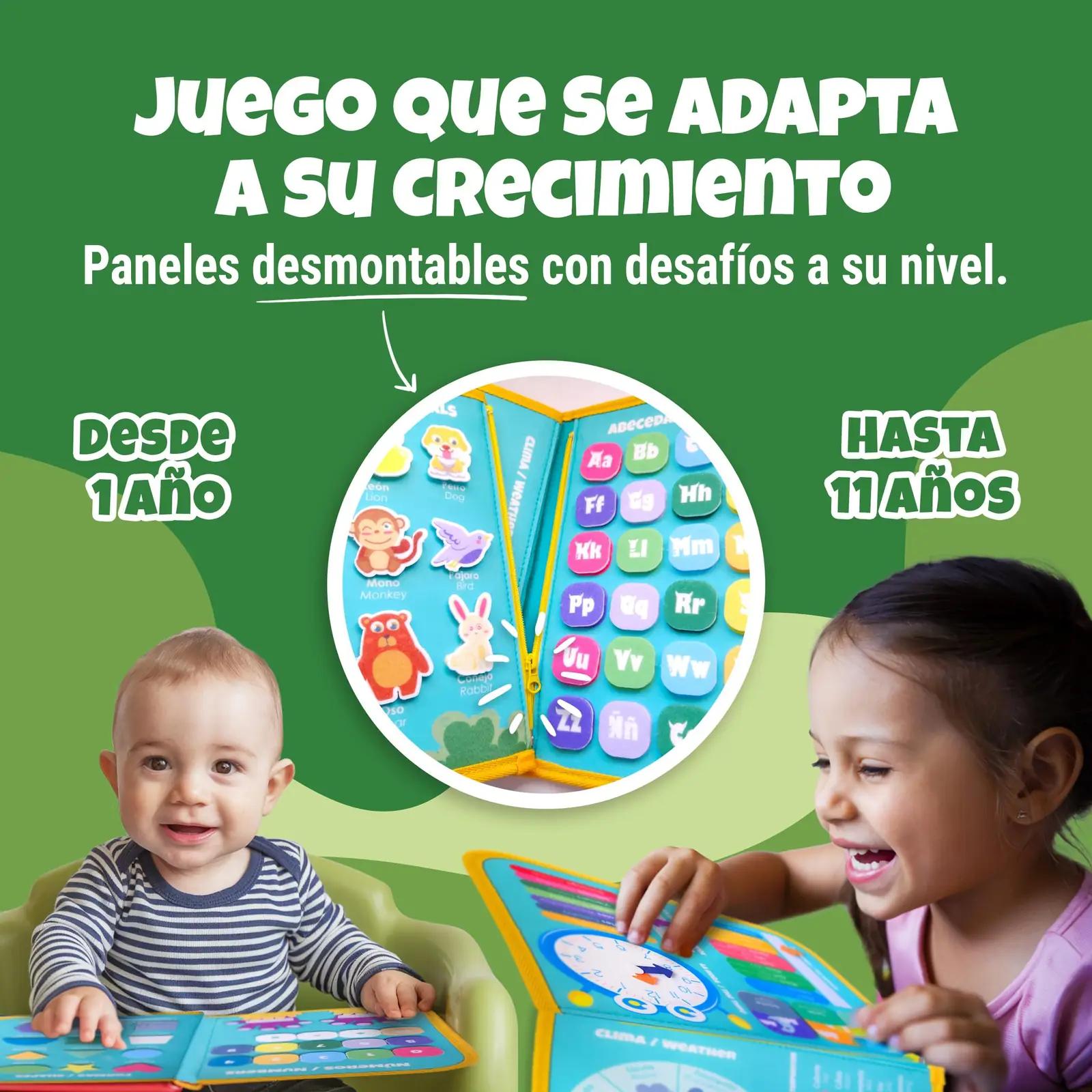 MAGIC MOODS pehme Montessori õpiraamat lastel õppimiseks ja – pilt 7