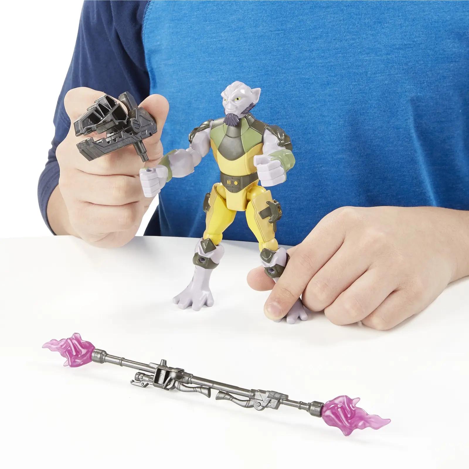 Star Wars plastist kogumisfigur Garazeb — mängu- ja kingiidee – pakend ja tarvikud