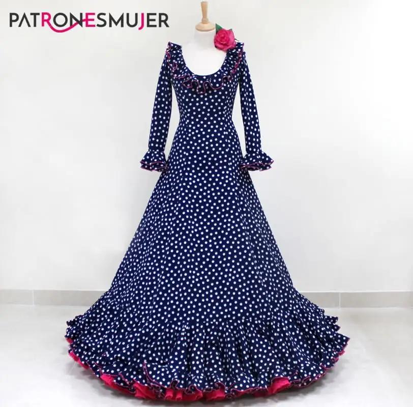 PATRONESMUJER paberist flamenco-kleidi mustrilõige DIY kingiks – pilt 9