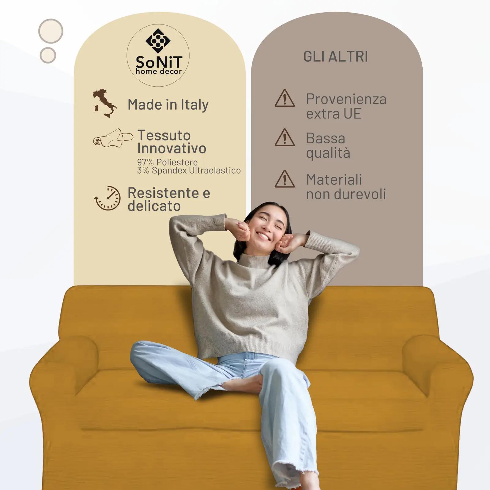 SoNiT home decor pehme elastne tugitoolikate – Senf värv – lisavaade