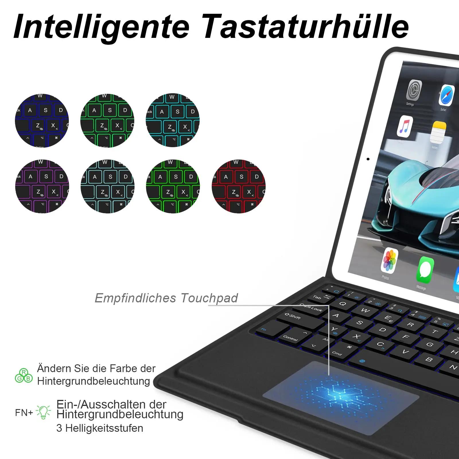 Seagtigau kaitsev klaviatuurikate iPad 10,2/10,5 jaoks – pakend ja tarvikud