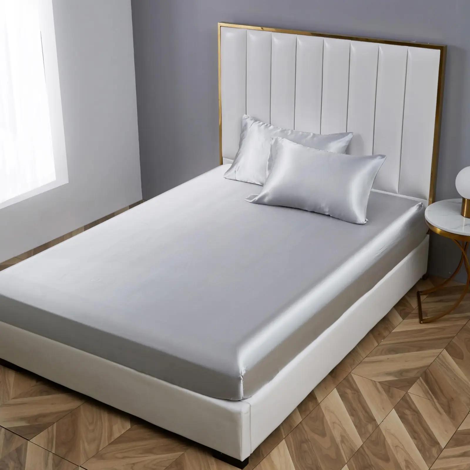 YASMENG silmapaistev satiinvoodiriie 180×200 cm – detailne vaade