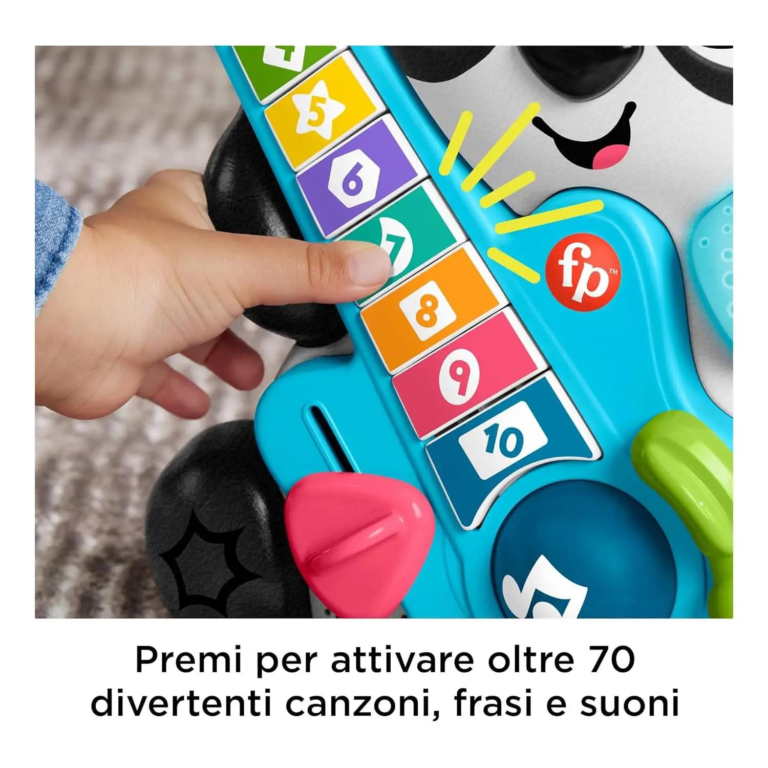 Fisher-Price interaktiivne õppipanda — helid ja laulud lapsele – pakend ja tarvikud