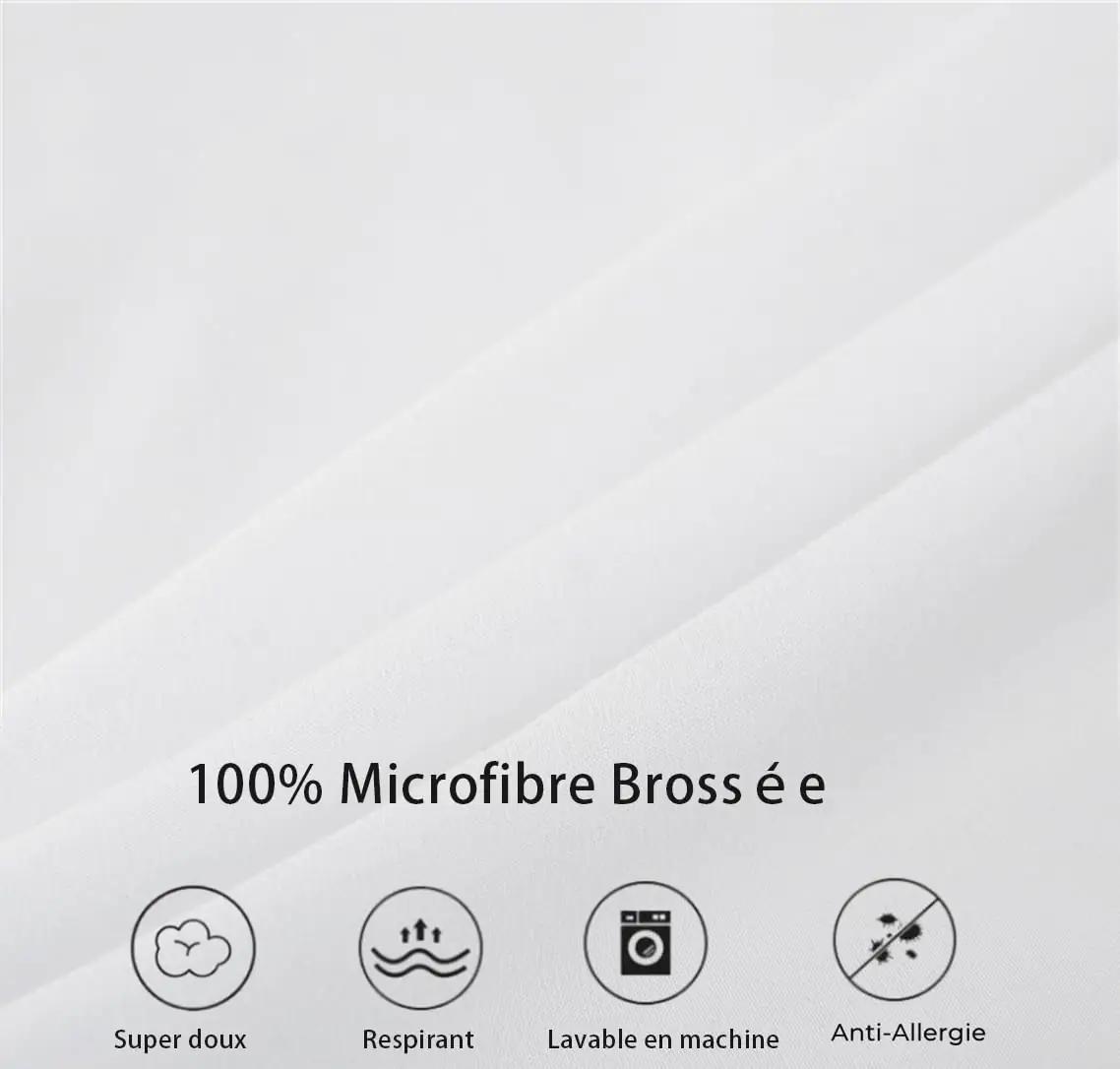 YASMENG mikrofiber voodipesu jalgpalliunistustele, 140×200 – pakend ja tarvikud