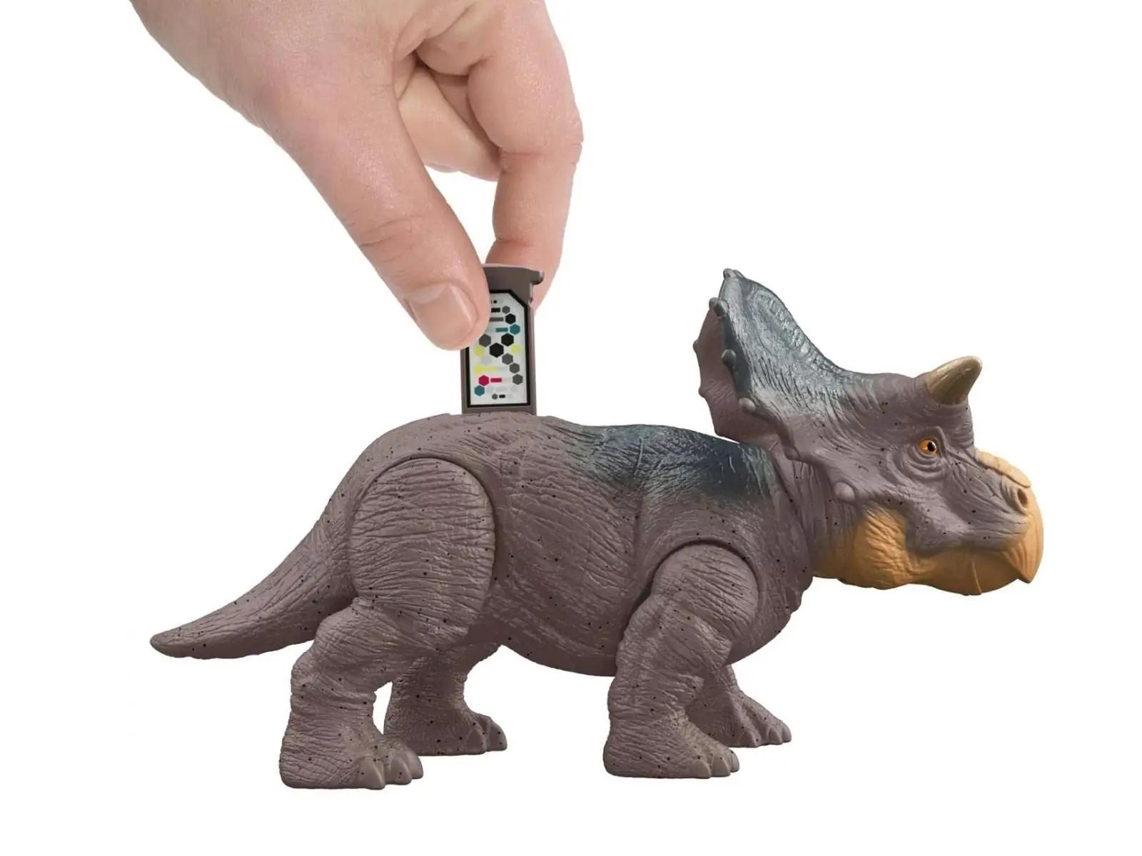 Giochi Preziosi väike Nasutoceratops – käe- ja mängunukk plastist – pilt 6