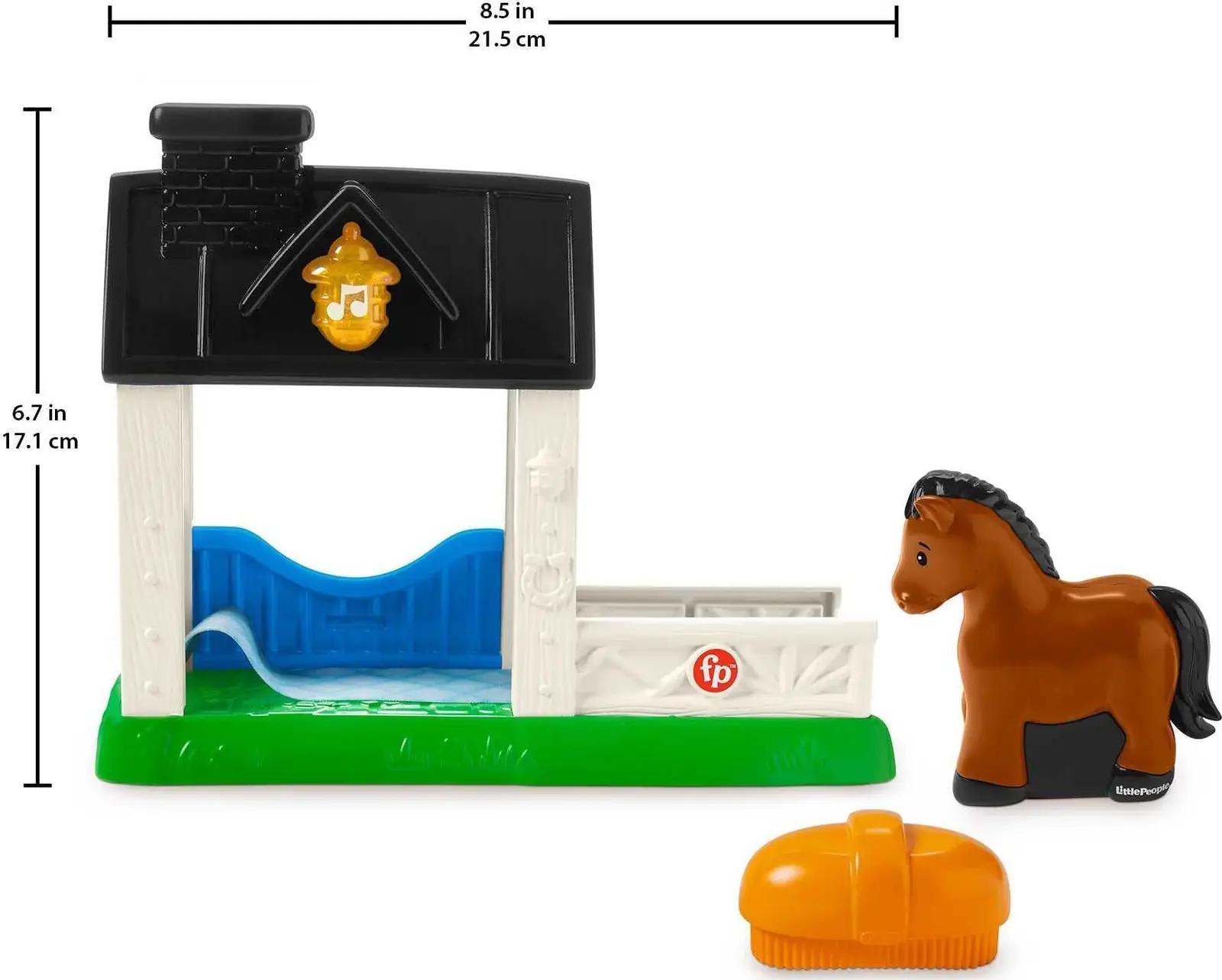Fisher-Price väike mängukomplekt hobusetall plastist kingitus – lisavaade