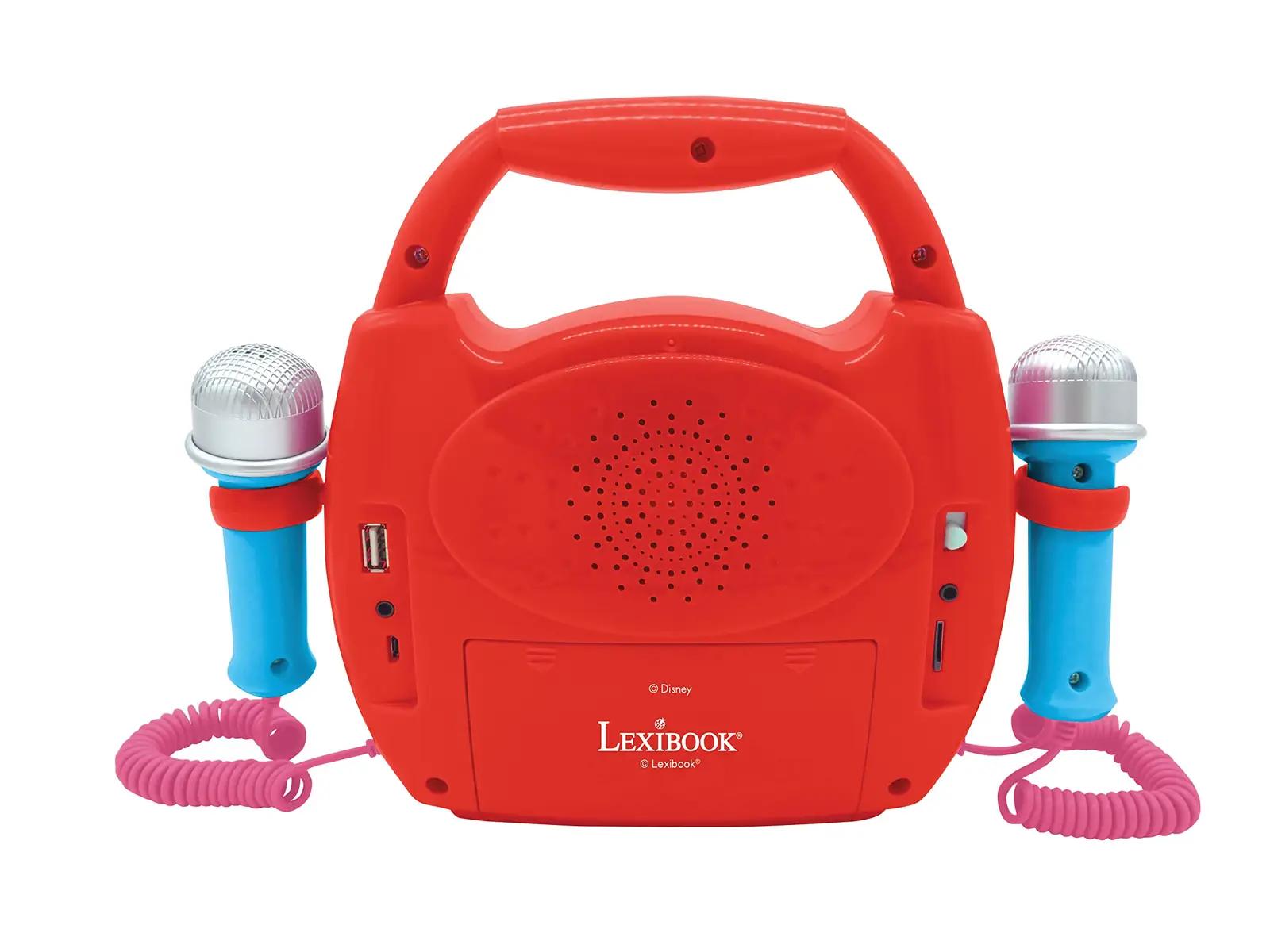 Lexibook Disney Princess karaokemängija laste rõõmuks – pakend ja tarvikud