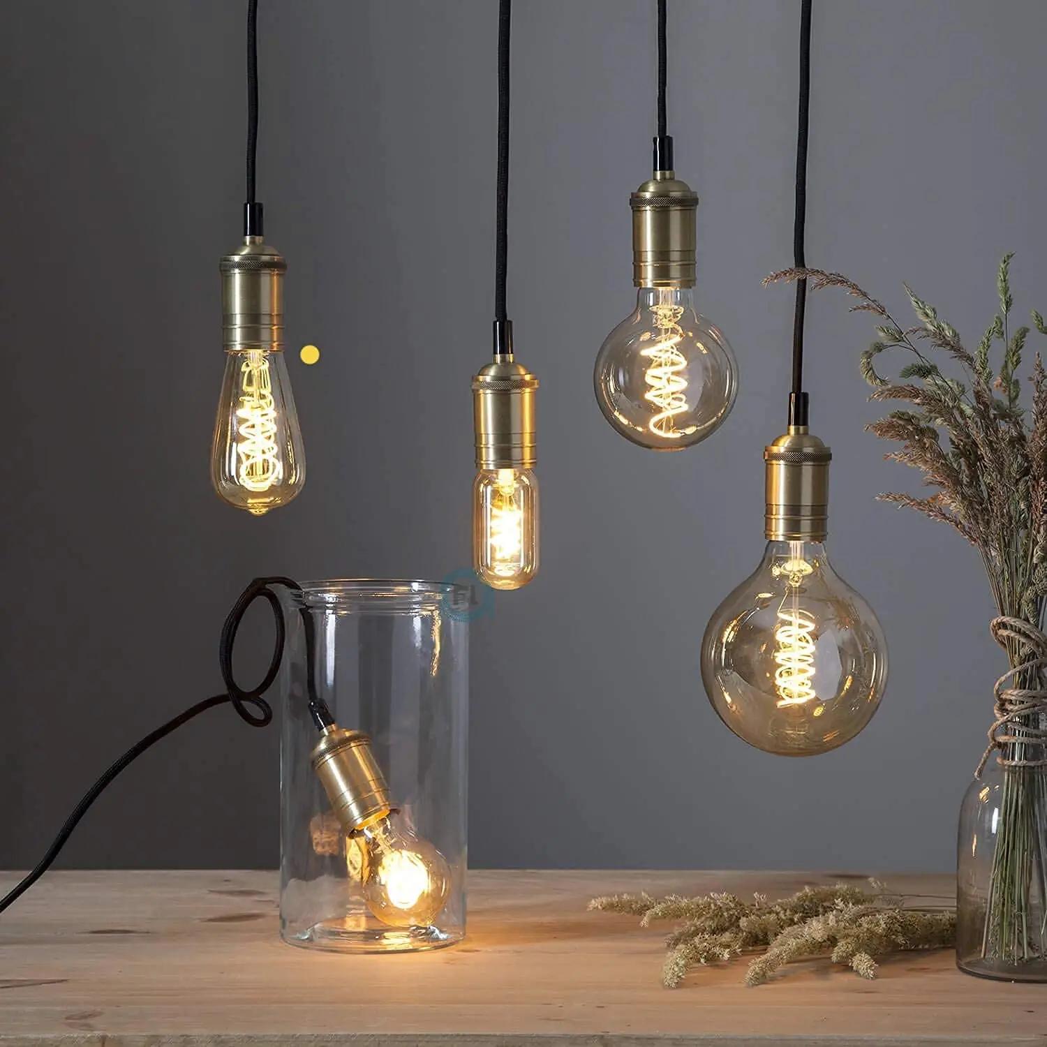 SageSunny vintage LED-lamp E27 (soojavalge) 3tk komplekt – pilt 8