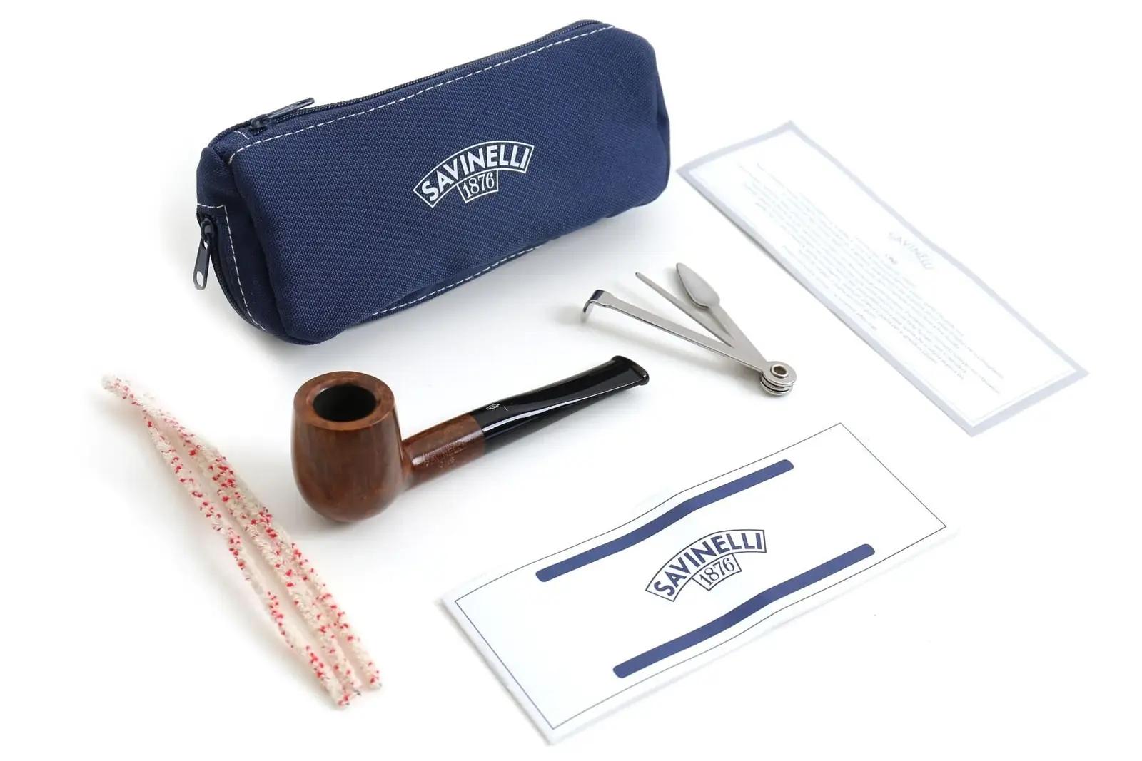Savinelli puidust starter-set — sile 6 mm toru kingituseks – kasutusnäide
