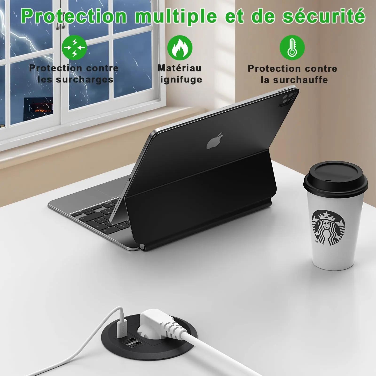 Dinolink sisseehitatav pistikupesa USB C PD20W – pilt 6
