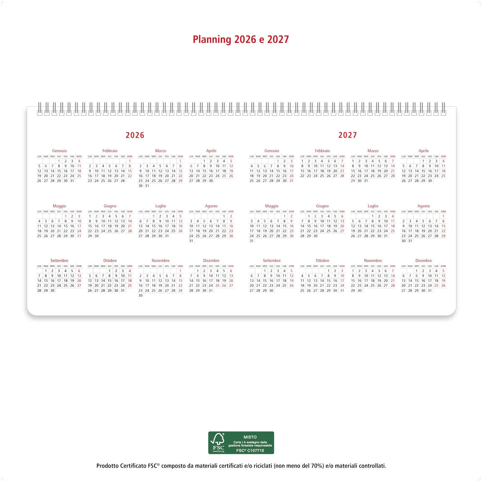 SOLOCALENDARI lauaplaanija 2025 – keskkonnasõbralik paberist – pilt 6
