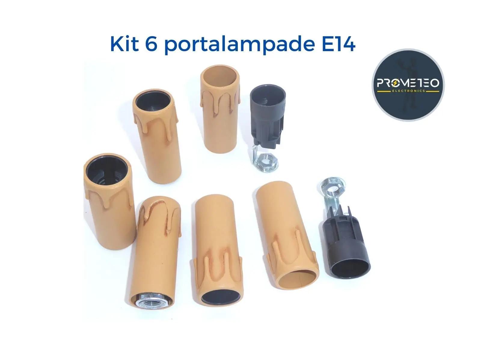 prometeo electronics elfenbein PVC lampajalad – antiikne komplekt – lisavaade