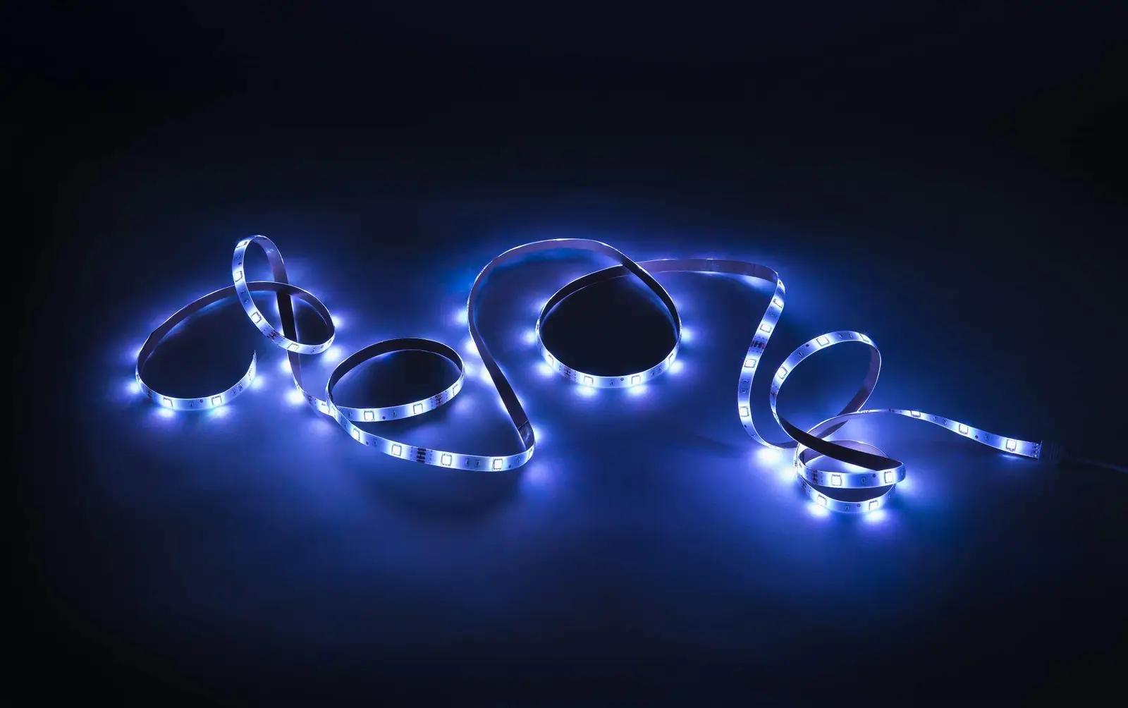 Konyks nutikas LED-riba 3m — värvi- ja valgetuli kingituseks – pakend ja tarvikud