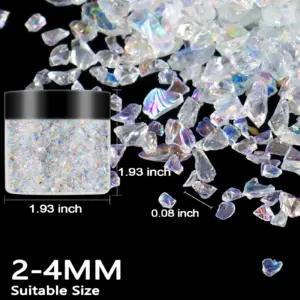 Renfio sädelus ja glitter – detailne lähivaade