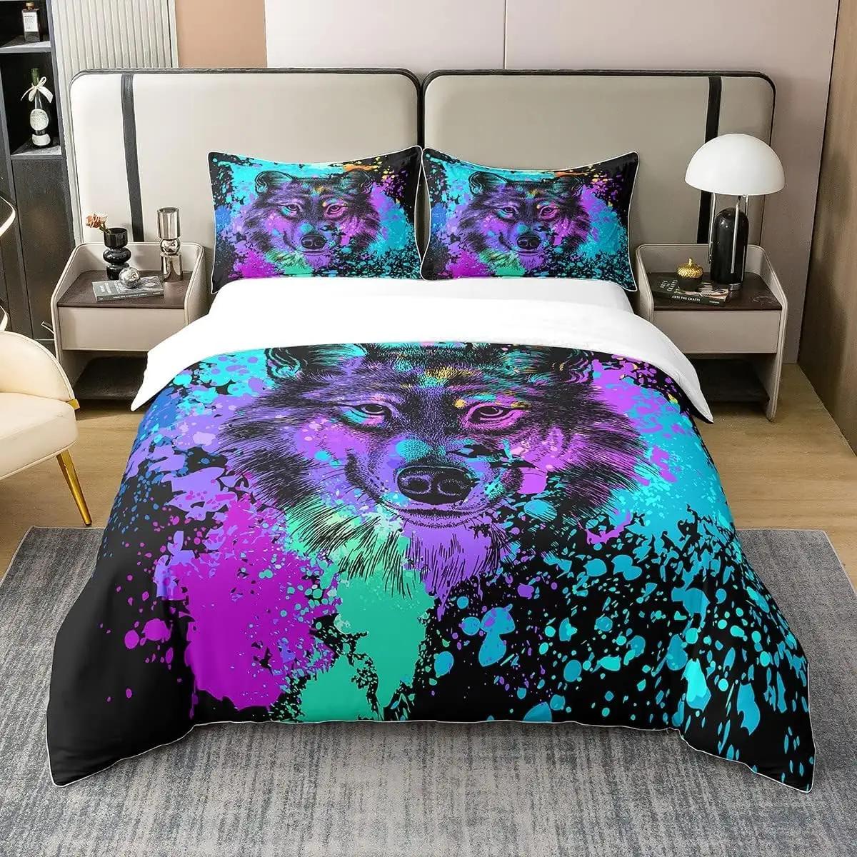 Homewish puuvillane voodipesu 220×240 cm loomaemaga