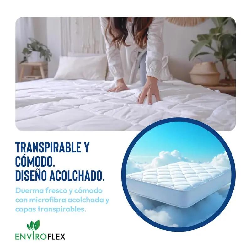 Enviroflex pehme puuvillane madratsi pealiskate – lisavaade