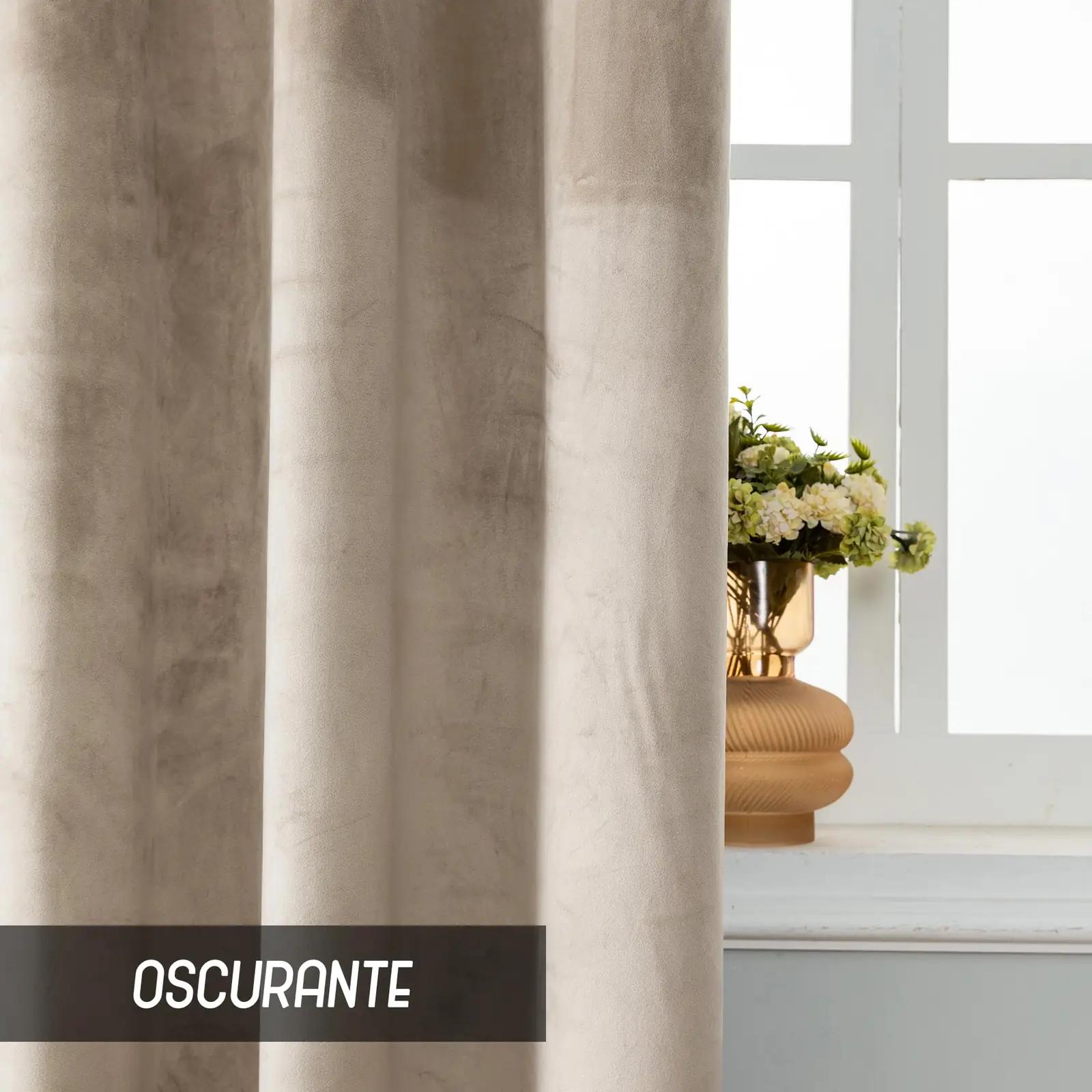 GIRASOLE HOME sametist paksud pimenduskardinad – lisavaade