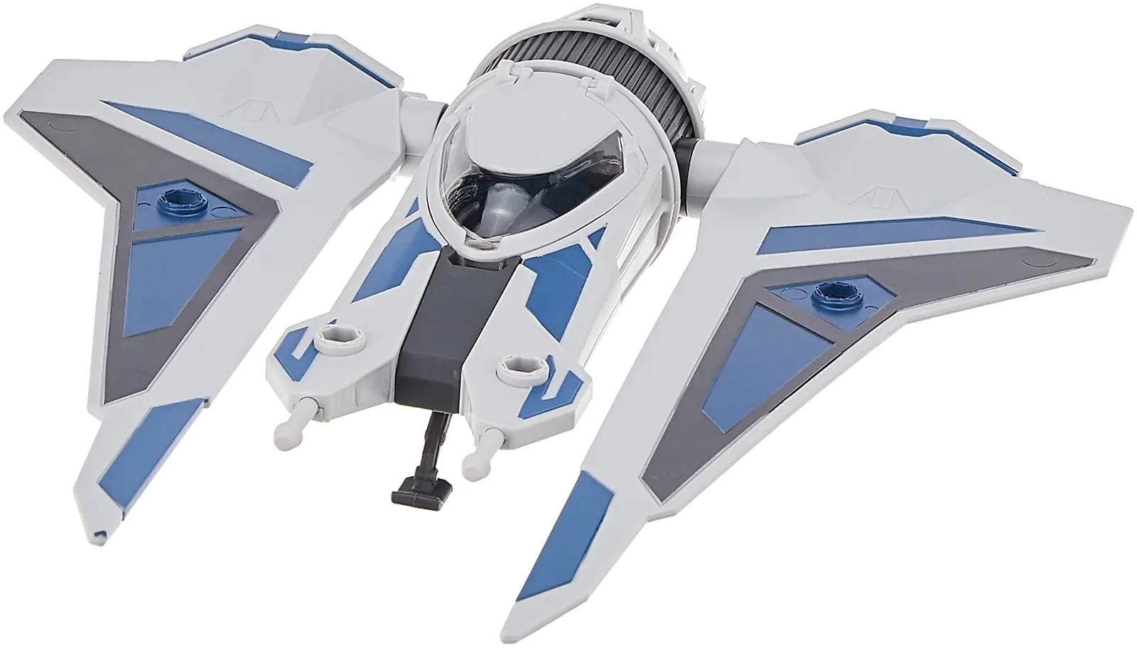 Star Wars pehmest plastikust Bo-Katan käerõngas – kasutusnäide